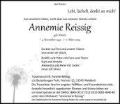 eine Anzeige