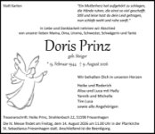 eine Anzeige