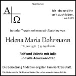 eine Anzeige
