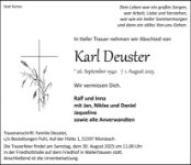 eine Anzeige