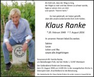 eine Anzeige