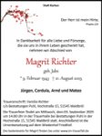eine Anzeige